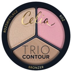 Celia Trio Contour Face Contouring Powder Set 01 8g