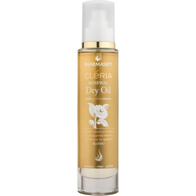 Cleria Dry Oil Renewal with Golden Mastic Anti-Aging Natural Ingredients