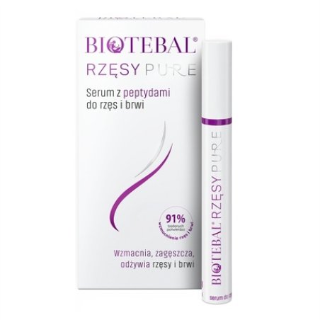 Biotebal Eyelash Pure Serum With Peptides For Eyelashes And Eyebrows 3ml