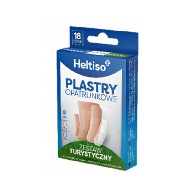 Heltiso Adhesive Bandages Travel Set 18 Pieces