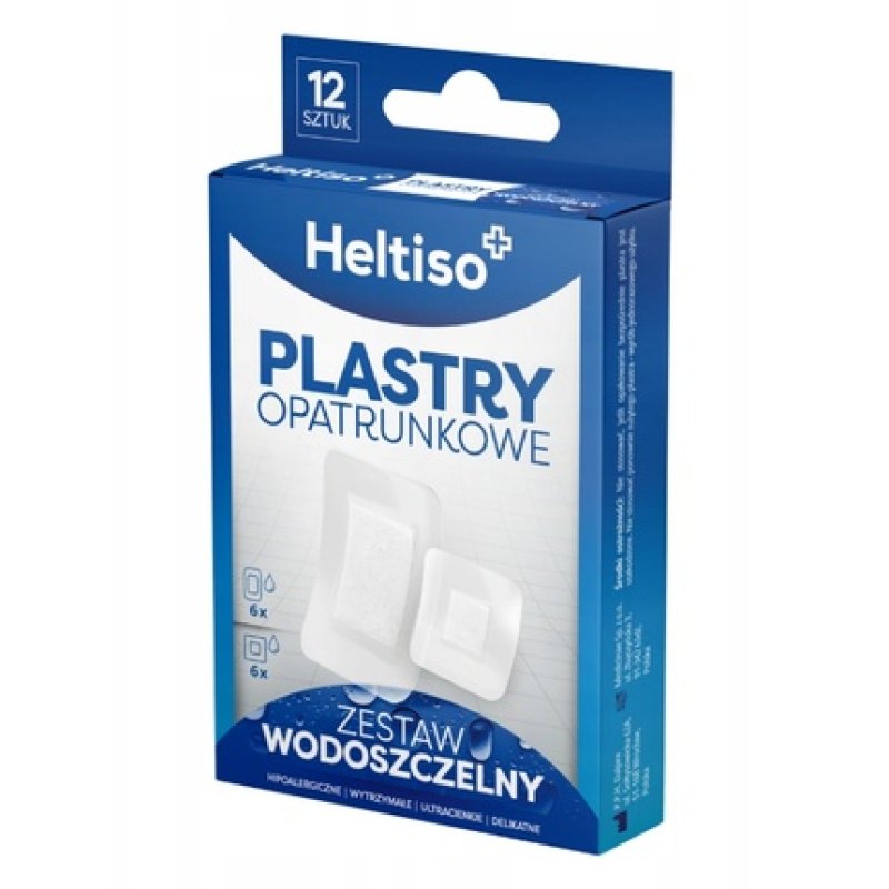 Heltiso Waterproof Bandage Set 12 Pieces