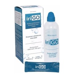 Irigo Basic Nasal And Sinus Rinse Set 1 Bottle 12 Sachets