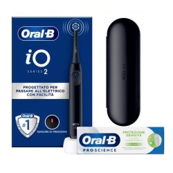 Oralb Electric Toothbrush Io Series 2 Night Black With Travel Case