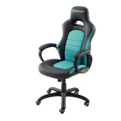 NACON CH-350 Siège de jeu universel Siège rembourré Noir, Turquoise