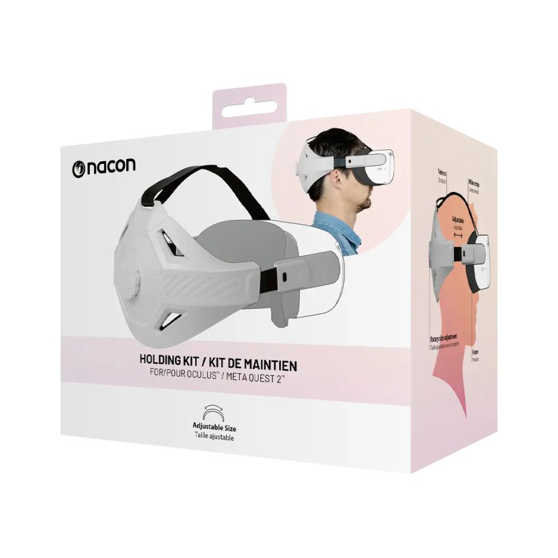 NACON QUEST2MOUNT accessoire intelligent à porter sur soi Titulaire Noir, Blanc