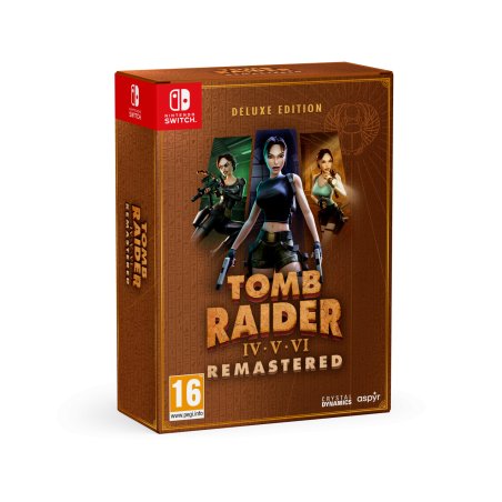 Tomb Raider IV-VI Remastered Starring Lara Croft - Deluxe Edition /Switch