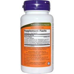 Now Foods Vegetarian Probiotic Capsules Probiotic-10 25 Billion, 100