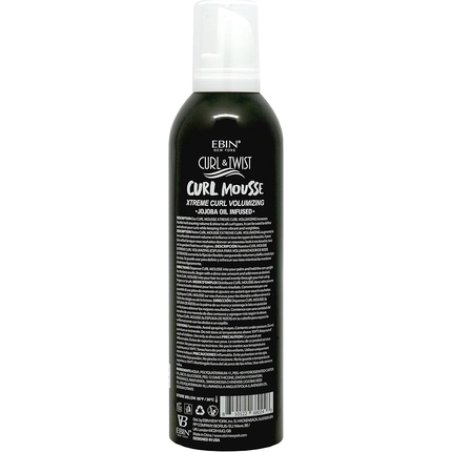 Ebin Curl & Twist Xtreme Curl Volumizing Mousse 354ml