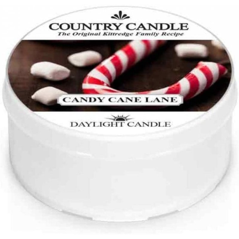 Shumee Country Candle - Candy Cane Lane - Daylight Candle 42g