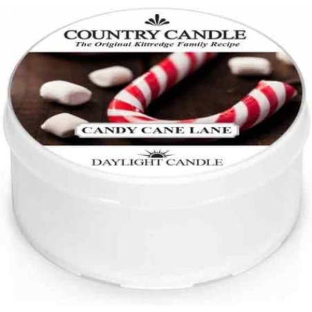 Shumee Country Candle - Candy Cane Lane - Daylight Candle 42g