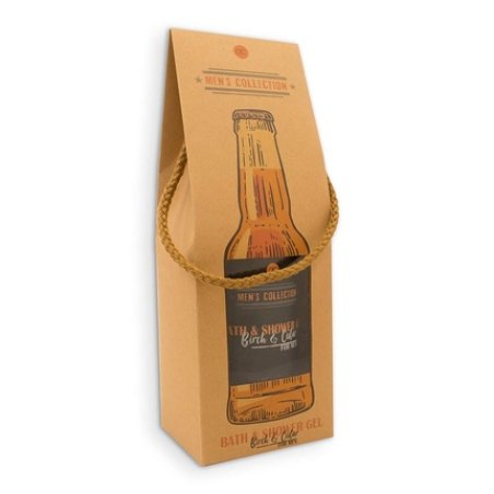 BEER for HIM Bath and Shower Gel 360ml Bottle with Gift Box