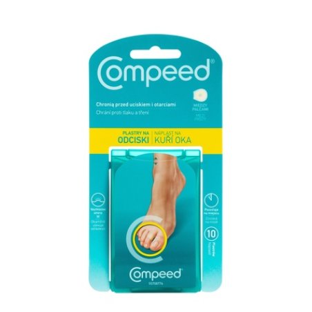 Compeed Corn Plasters For Toe Separation 10 Pieces