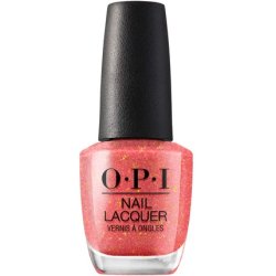OPI Nail Lacquer Mural Mural on the Wall Orange Nail Polish Mexico City Collection 0.5 fl oz