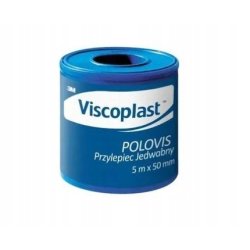 Viscoplast Polovis Adhesive Bandage Roll 5m X 50mm 1 Piece
