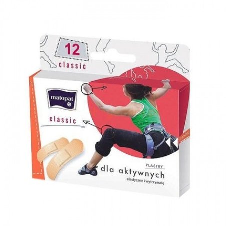 Matopat Classic Sterile Adhesive Wound Dressings 12pack