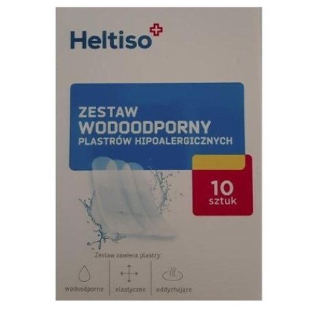 Heltiso Premium Waterproof Adhesive Bandages 10 Count