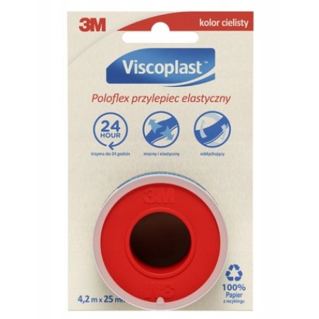Viscoplast Poloflex Plaster 25 Cm X 42 M 1 Piece