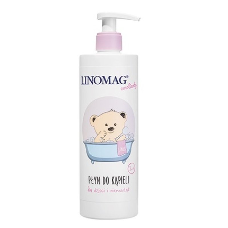 Linomag Emollient Bath Liquid For Children And Infants 400ml