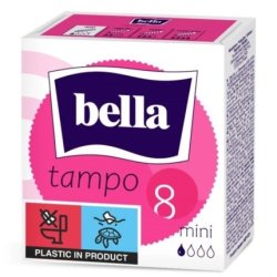 Bella Premium Comfort Mini Tampons Pack Of 8