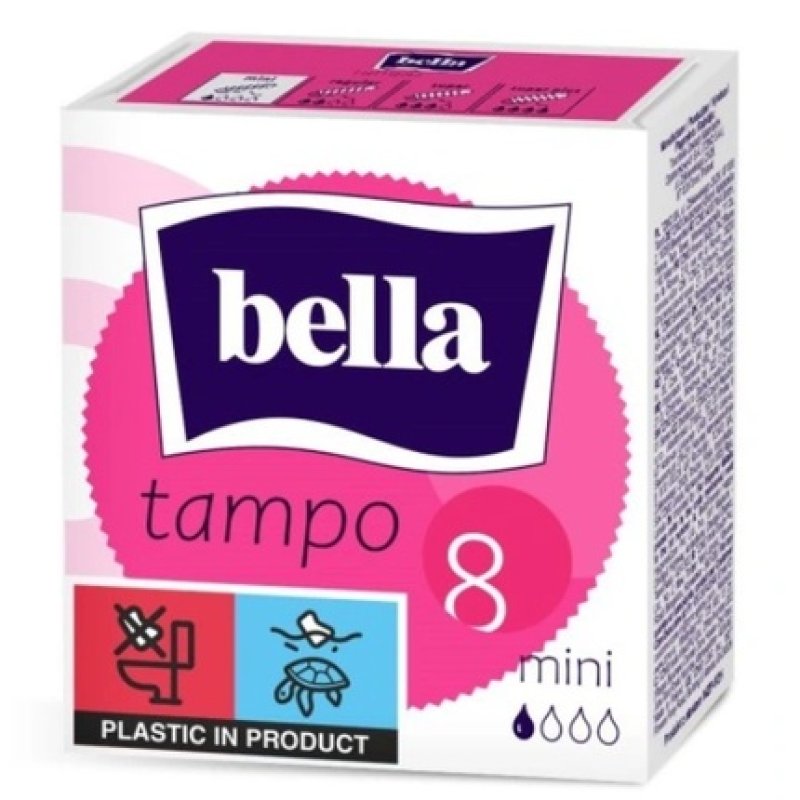 Bella Premium Comfort Mini Tampons Pack Of 8