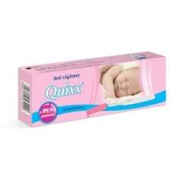 Quixx Precision Home Pregnancy Test Single Unit With Extended Shelf Life