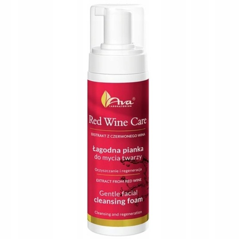 Ava Laboratorium Red Wine Care Gentle Face Cleansing Foam 150ml