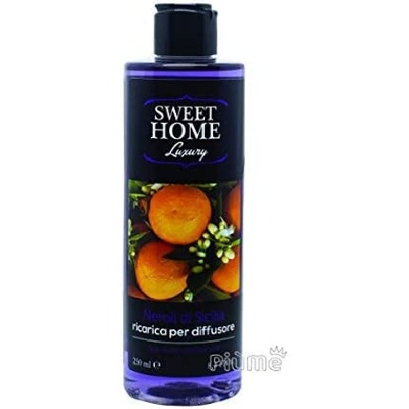 Suarez Sweet Home Luxury Room Divider Refill, Black, Sicilia 250 Ml