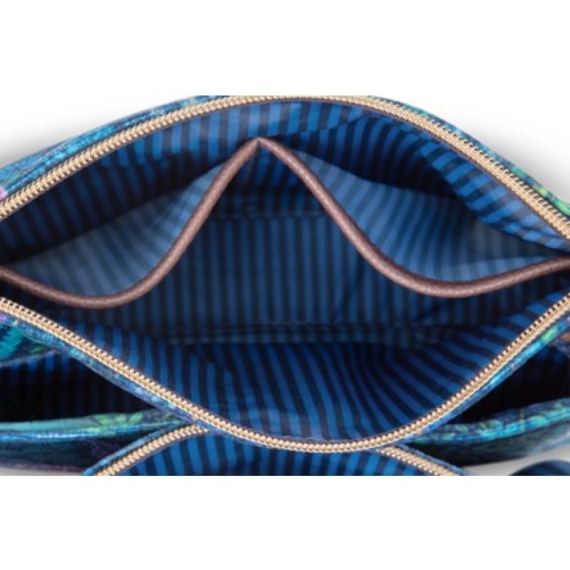 Pip Studio Caryn Toiletry Bag Combi Querida Dark Blue