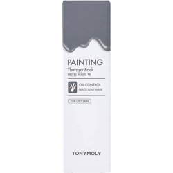 Tonymoly Painting Therapy Oil Control Black Colour Clay