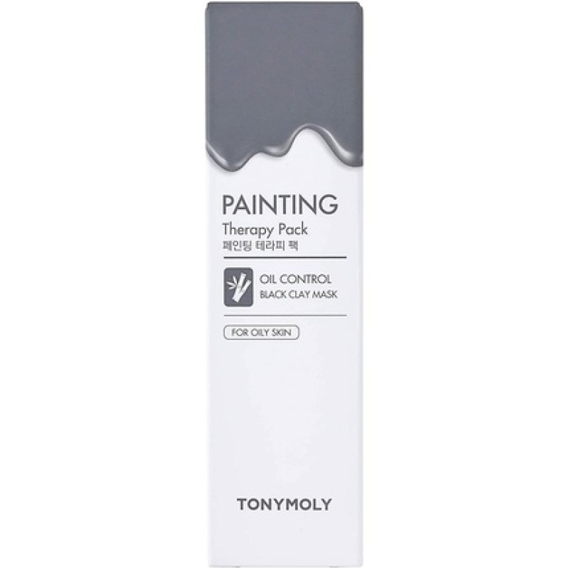 Tonymoly Painting Therapy Oil Control Black Colour Clay