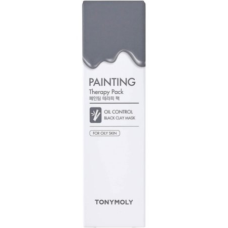 Tonymoly Painting Therapy Oil Control Black Colour Clay
