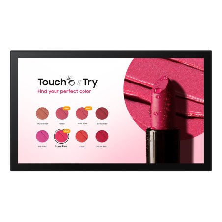 Samsung QB13C-T - 33 cm (13") LED interaktive Digital Signage - mit Touchscreen (Multi-Touch) - Tizen OS - 1080p 1920 x
