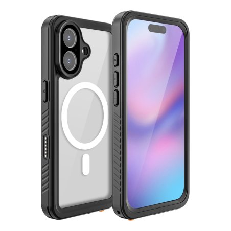 4smarts Hülle coque de protection pour téléphones portables 16 cm (6.3") Housse Noir, Transparent