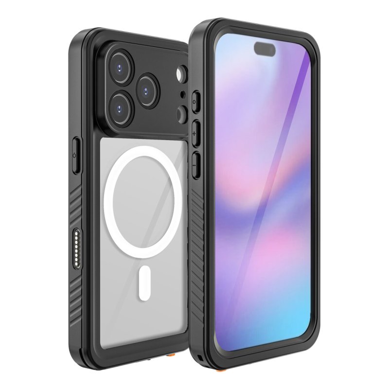 4smarts Hülle mobile phone case 16 cm (6.3") Cover Black, Transparent