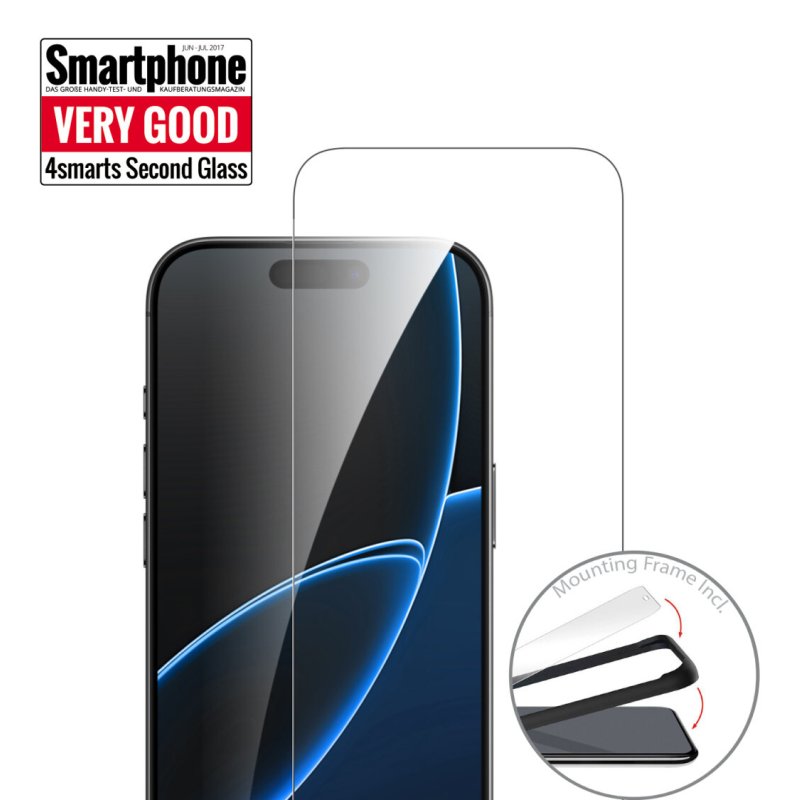 4smarts Second Glass Clear screen protector Apple 1 pc(s)