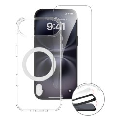 4smarts 360° Premium coque de protection pour téléphones portables 16,8 cm (6.6") Transparent