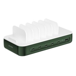 4smarts 541282 chargeur d'appareils mobiles Universel Vert, Blanc Secteur Charge rapide Intérieure