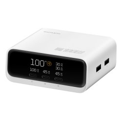 4smarts 546100 mobile device charger Universal White AC Fast charging Indoor