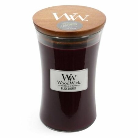Woodwick Large Candle - Black Cherry Ww93100