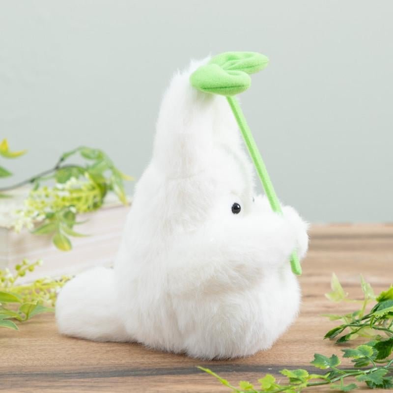 MON VOISIN TOTORO - Totoro Blanc - Peluche Dondoko 10.5cm