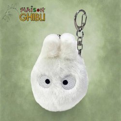 MON VOISIN TOTORO - Totoro blanc - Mini Porte-monnaie Fuwafuwa 6cm
