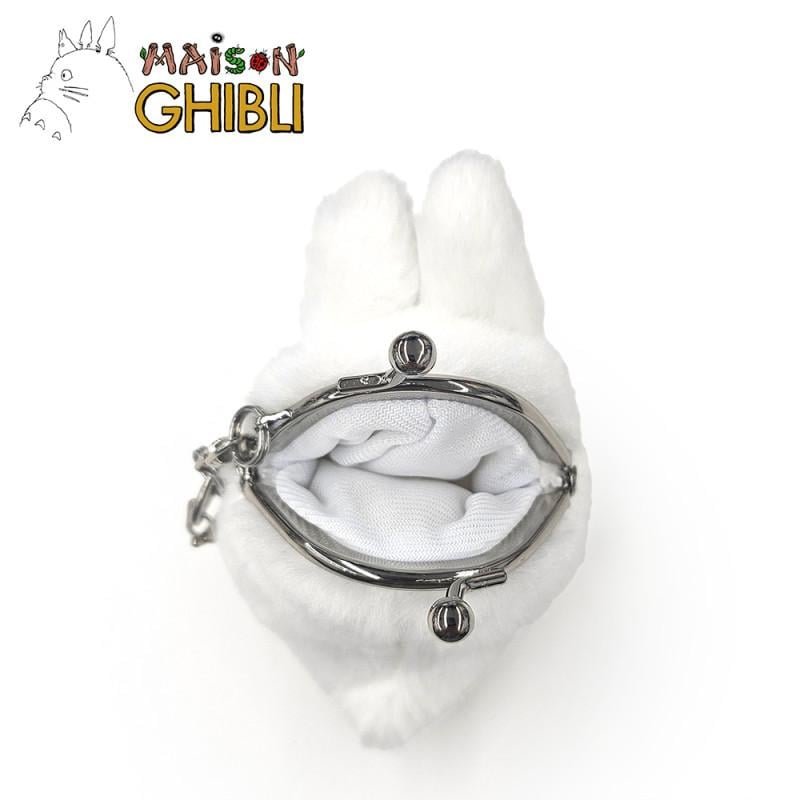 MON VOISIN TOTORO - Totoro blanc - Mini Porte-monnaie Fuwafuwa 6cm