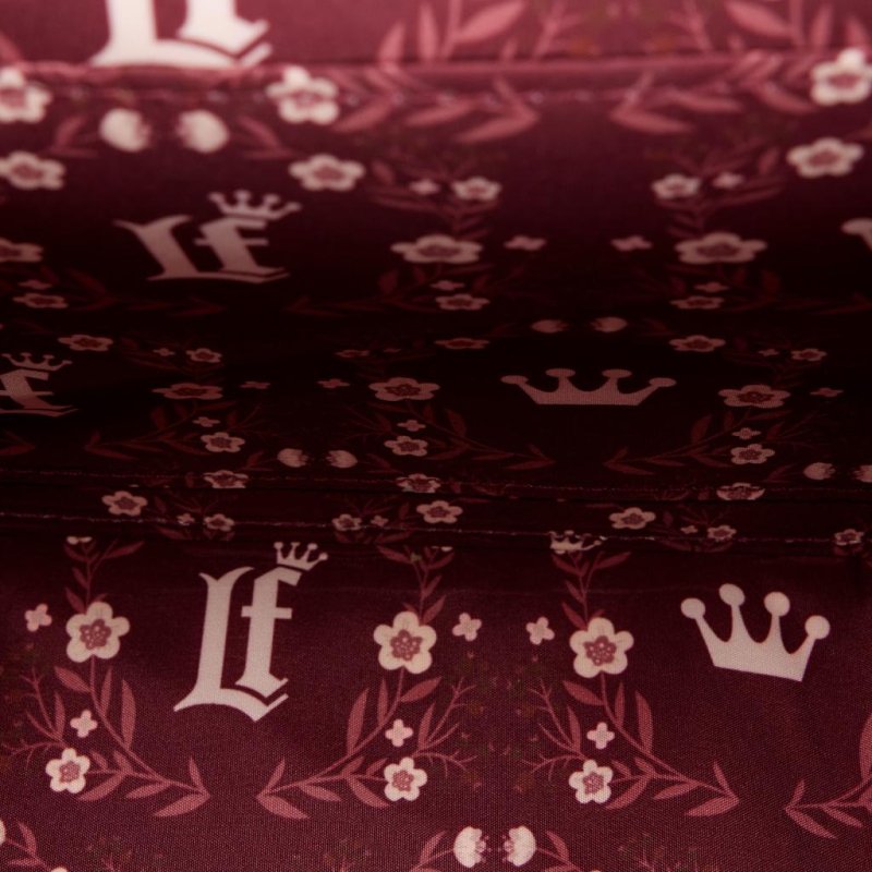 CREAM & RED - Floral - Sac bandoulière Loungefly