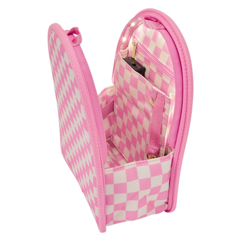 LOUNGEFLY - Checkerboard - Organisateur de Mini sac à dos LoungeFly