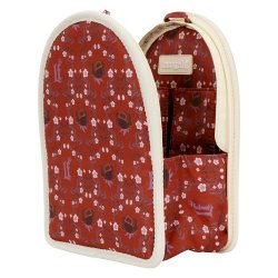 LOUNGEFLY - Cream & Red -Organisateur de Mini sac à dos LoungeFly