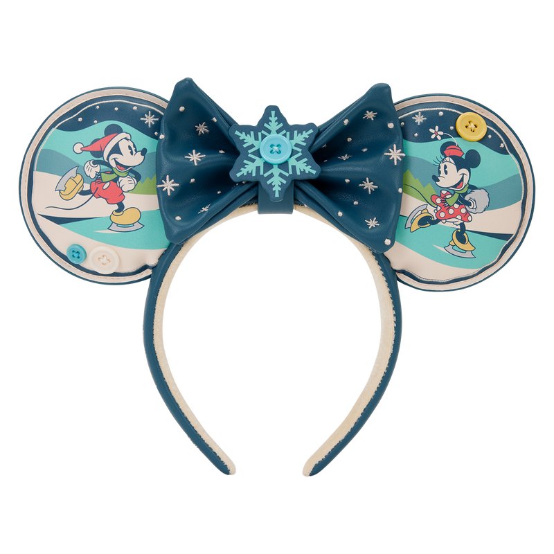 DISNEY - Mickey & Minnie "Holiday" - Serre tête LoungeFly