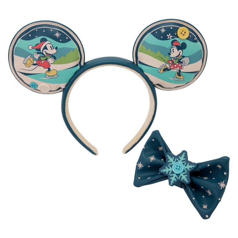DISNEY - Mickey & Minnie "Holiday" - Serre tête LoungeFly