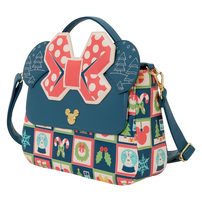 DISNEY - Mickey & Minnie "Holiday" - Sac bandoulière Loungefly