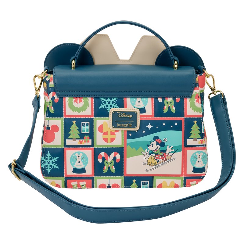 DISNEY - Mickey & Minnie "Holiday" - Sac bandoulière Loungefly