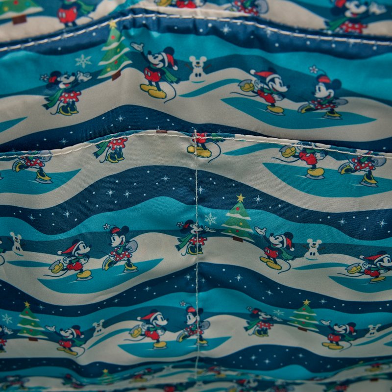 DISNEY - Mickey & Minnie "Holiday" - Tote Bag LoungeFly